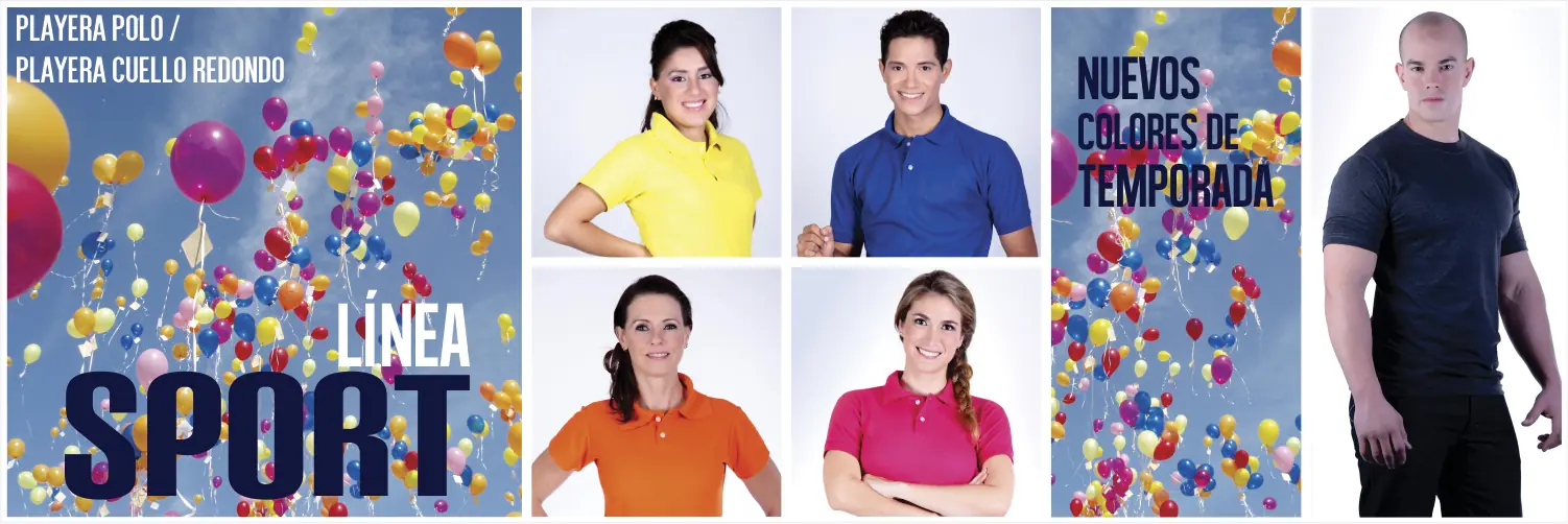 Playera Polo / Cuello Redondo